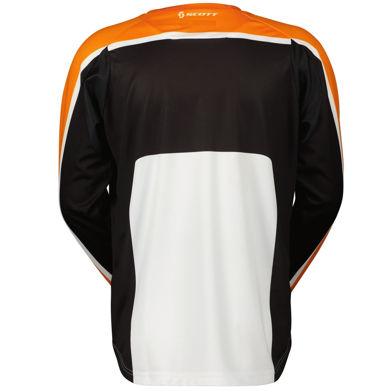 SCOTT 350 TRACK EVO motorcrossshirt zwart-rood