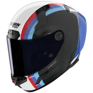 Integraal motorhelm Nolan X-804 RS Ultra Carbon Gemini 365 glanzend grijs-wit-blauw-rood