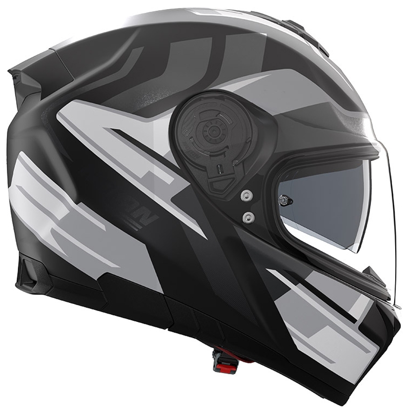 Integraal motorhelm Nolan N80-8 Trittico 359 matzwart-wit-antraciet