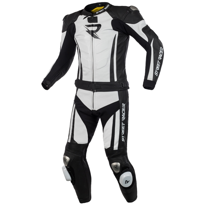 Herenoverall Street Racer Fasttrack zwart-wit uitverkoop