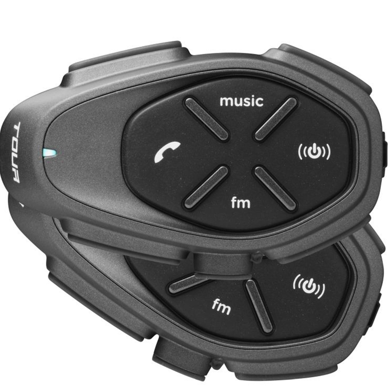 Bluetooth handsfree Interphone CellularLine TOUR HD Twin Pack 2 stuks
