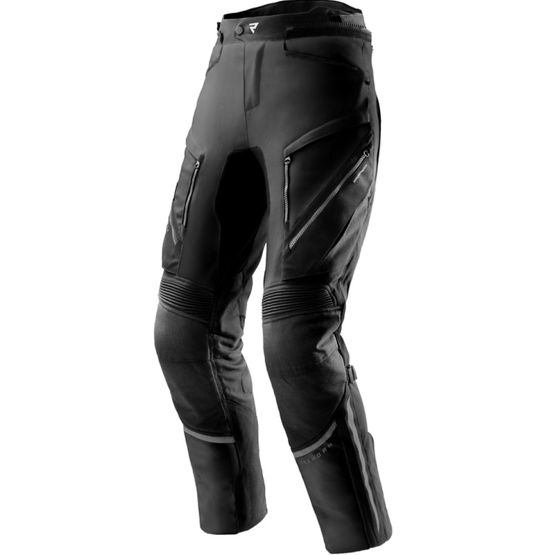 Rebelhorn Hardy 3.0 zwarte cropped motorbroek voor dames