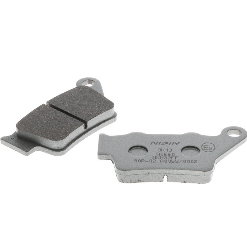 Remblokken NISSIN semi-metallische samenstelling 78,2x41,1x9,2 mm 2 stuks