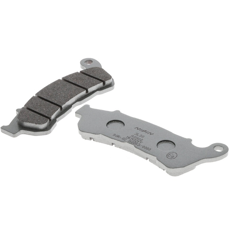 Remblokken NISSIN semi-metallische samenstelling 118x45,2x9,1 mm 2 stuks