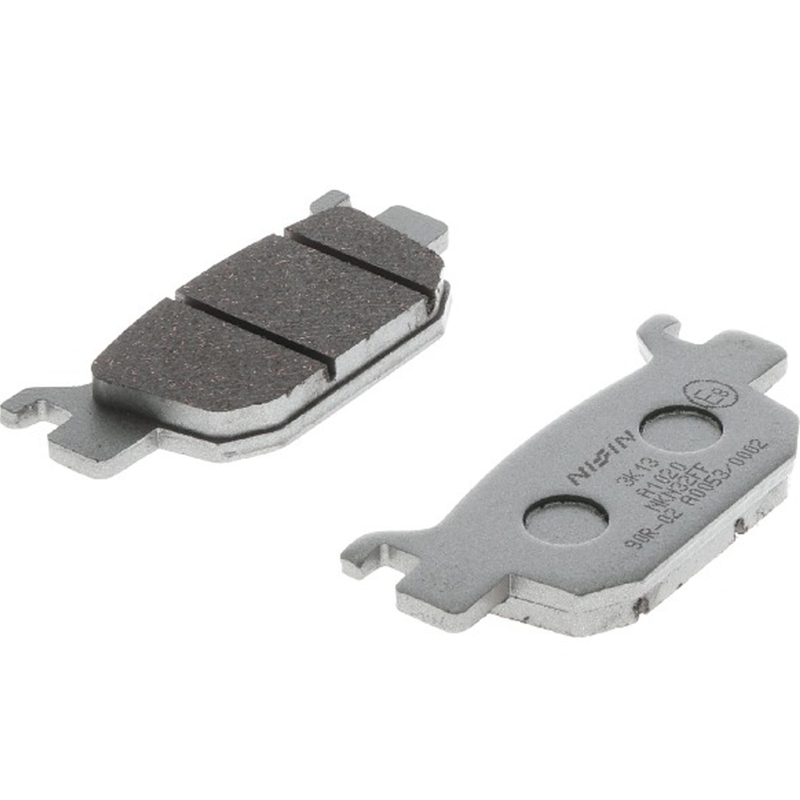 Remblokken NISSIN semi-metallische samenstelling 82x37,5x9 mm 2 stuks