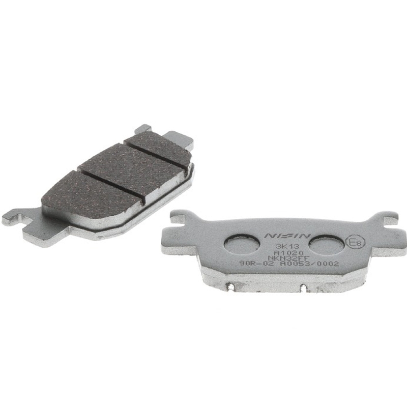 Remblokken NISSIN semi-metallische samenstelling 82x37,5x9 mm 2 stuks