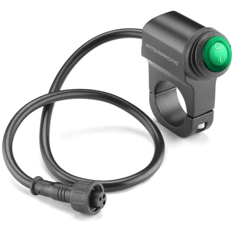 Schakelaar voor LED-verlichting Interphone zwart