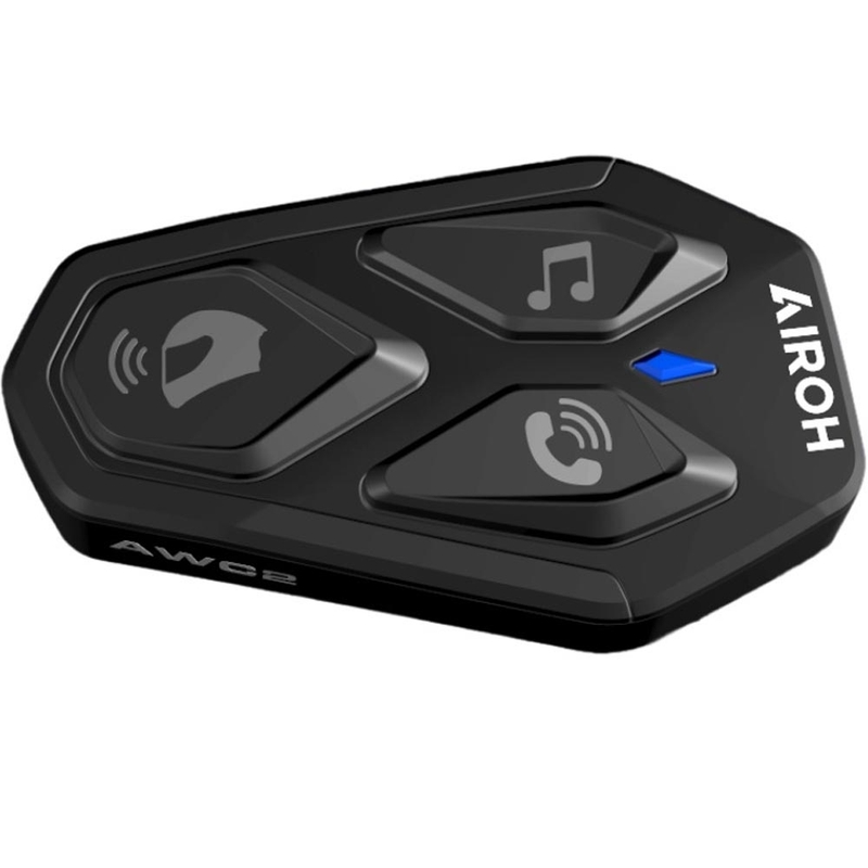 Bluetooth motorfiets intercom Airoh AWC2 zwart