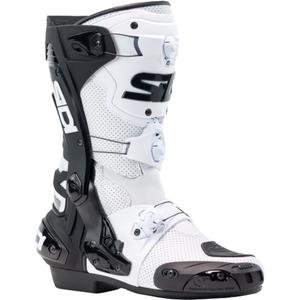 SiDi Rex Air zwart-witte motorlaarzen