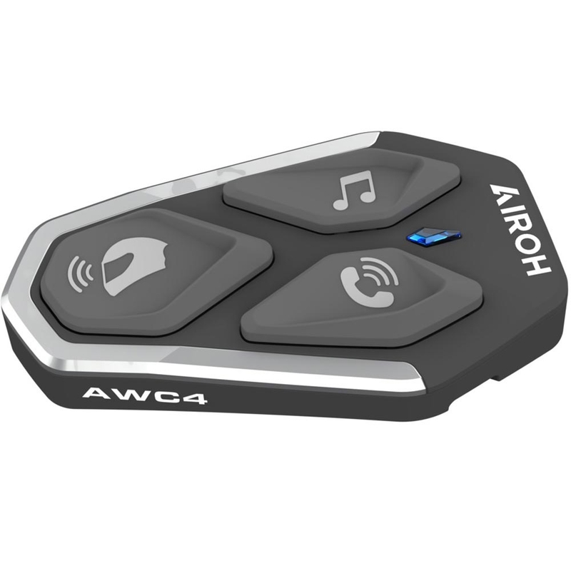 Bluetooth motorfiets intercom Airoh AWC4 zwart