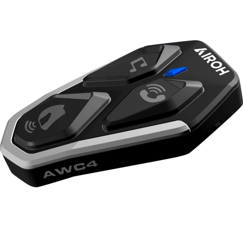 Bluetooth motorfiets intercom Airoh AWC4 zwart