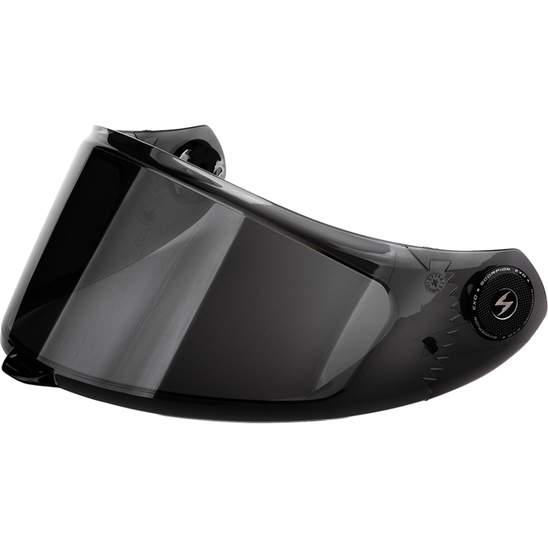 Scorpion KDS-F-04 vizier voor EXO-RACE Air helmen, donker getint