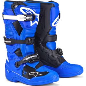 Alpinestars Tech 7 S kindermotorlaarzen blauw-wit-zwart