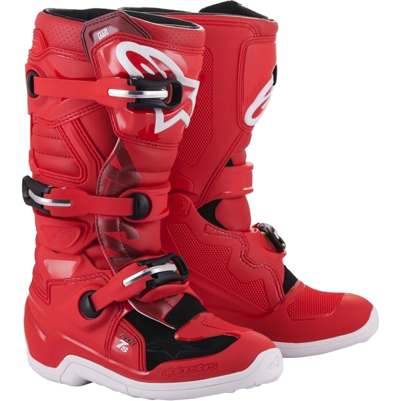Alpinestars Tech 7 S kindermotorlaarzen rood