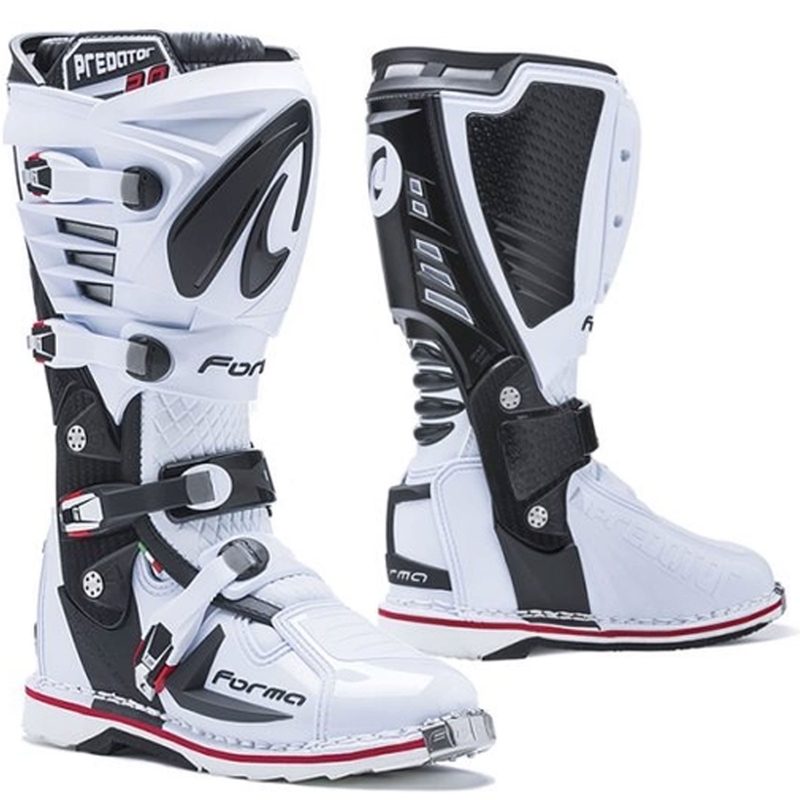 Forma Predator 2.0 motorlaarzen wit