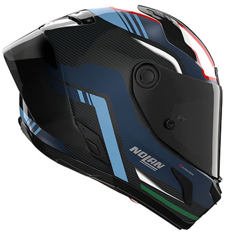 Integraal motorhelm Nolan X-804 RS Piega 366 glanzend zwart-blauw-wit-rood