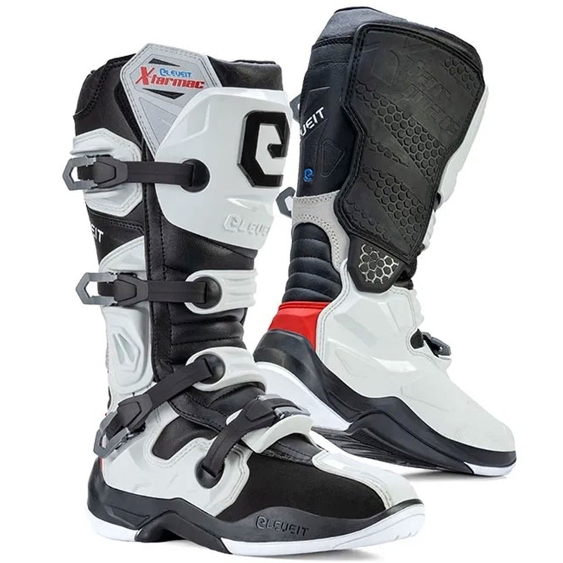Eleveit X-Tarmac motorlaarzen zwart/wit