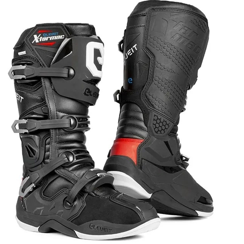 Eleveit X-Tarmac motorlaarzen zwart