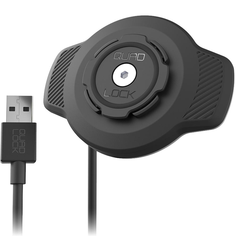 Quad Lock® USB waterdichte draadloze oplaadkop