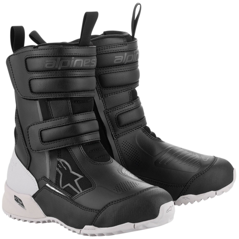 Alpinestars Stella RT-7 Drystar Zwart Wit Dames Motorfiets Laarzen