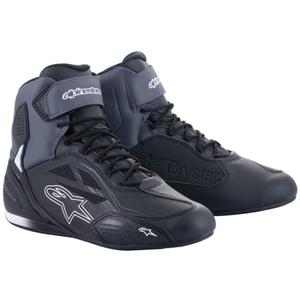 Alpinestars Faster-3 Drystar zwart-donkergrijs motorlaarzen