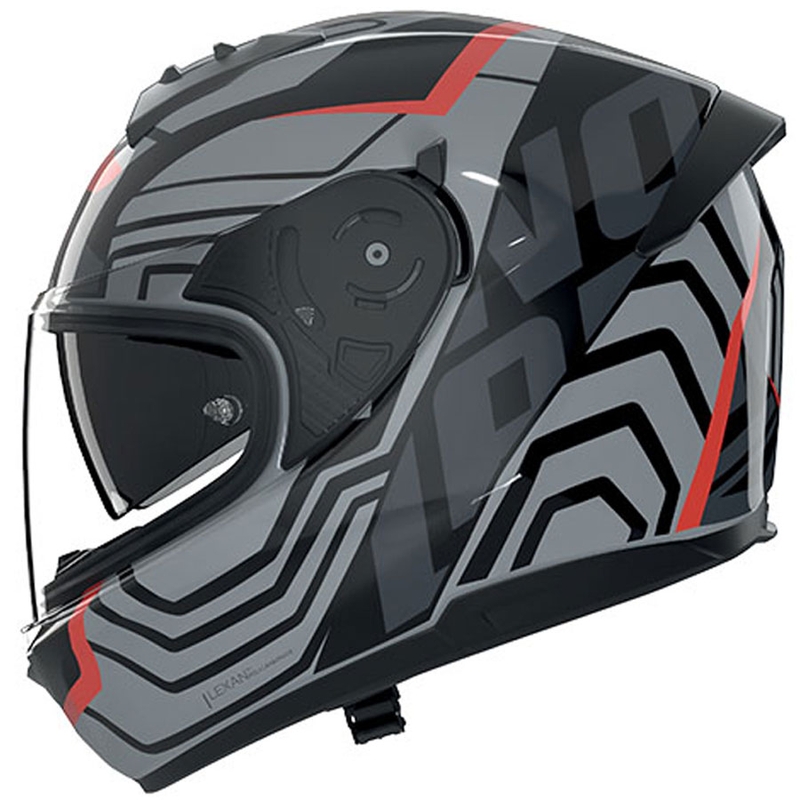 Integraal motorhelm Nolan N60-6 Eclettico 351 grijs-zwart-rood