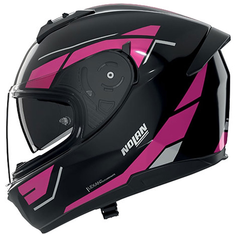 Integraal motorhelm Nolan N60-6 Sincrono 354 zwart-roze