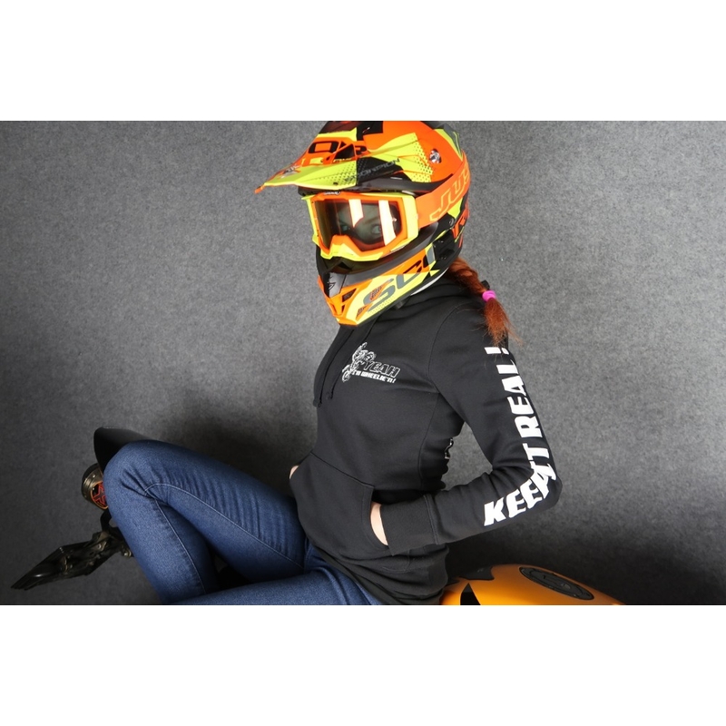 Capuchontrui voor dames Vang me als je kunt