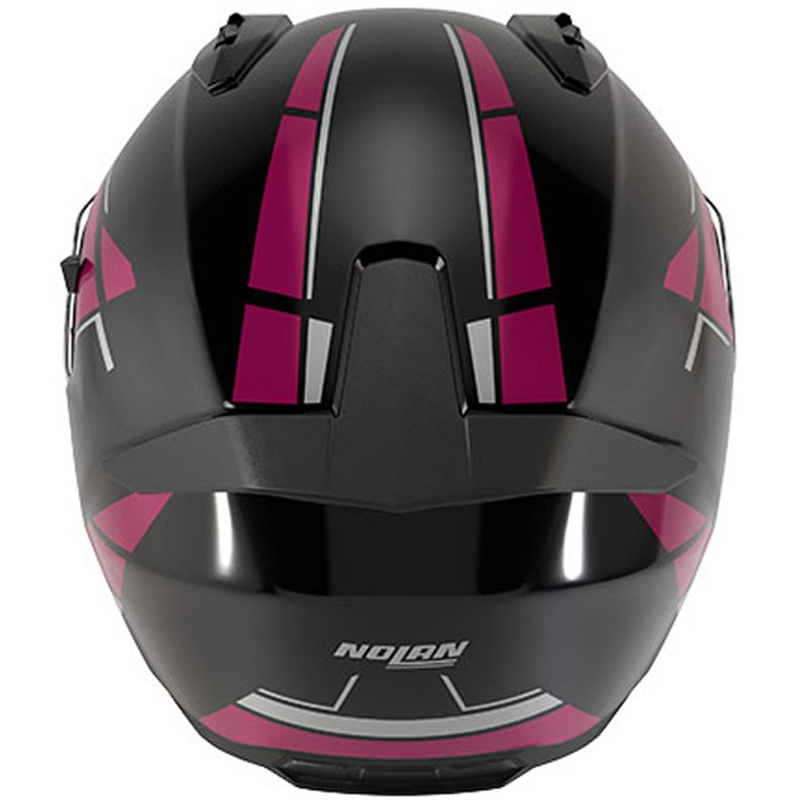 Integraal motorhelm Nolan N60-6 Sincrono 354 zwart-roze