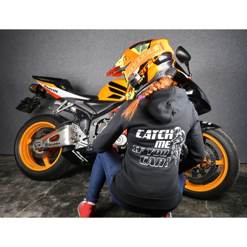 Capuchontrui voor dames Vang me als je kunt