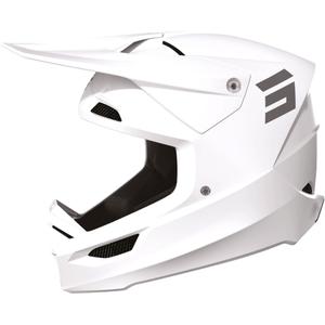 Motorcross Helm Shot Furious Solid Wit