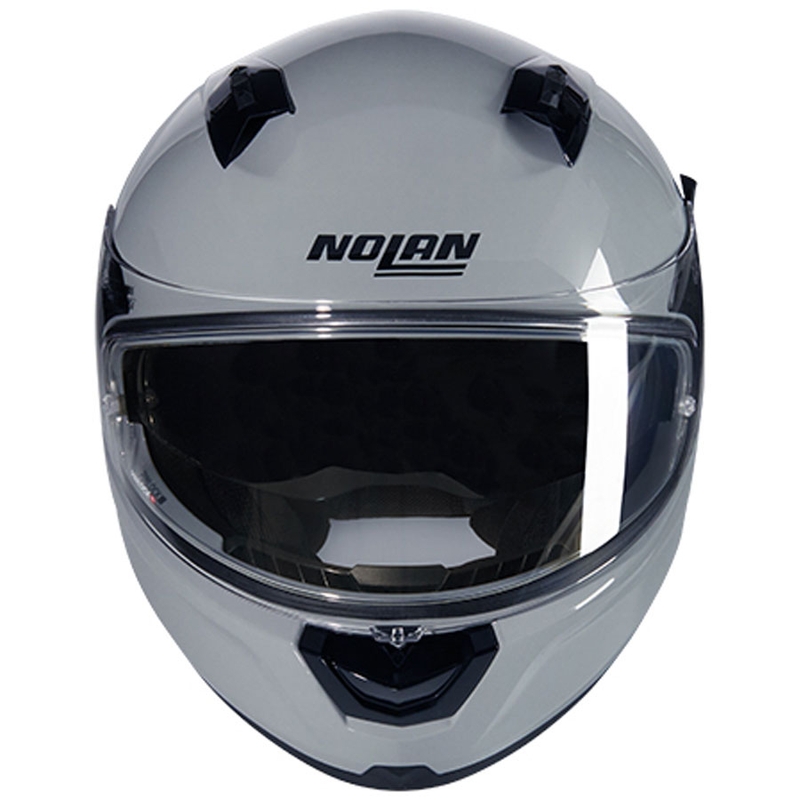 Nolan N60-6 Classico integraalhelm voor motorfietsen, glanzend grijs