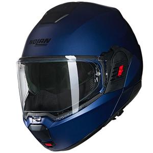 Opklapbare motorhelm Nolan N120-1 Classico Nobile N-COM 313 blauw
