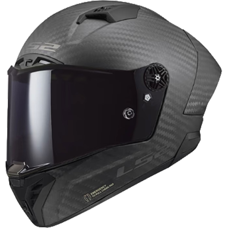 LS2 FF805 Thunder C GP Aero zwart integraal motorhelm