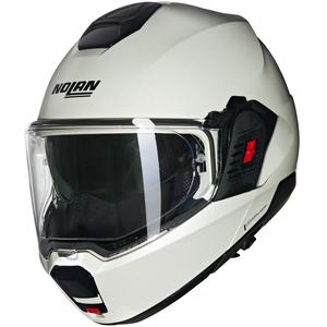 Opklapbare motorhelm Nolan N120-1 Classico Nobile N-COM 320 wit