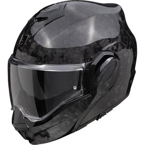 Opvouwbare motorhelm Scorpion EXO-TECH EVO ONYX CARBON Solid Black