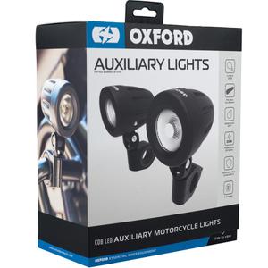Extra lampen Oxford 2 stuks zwart