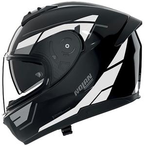 Integraal motorhelm Nolan N60-6 Sincrono 353 zwart-wit