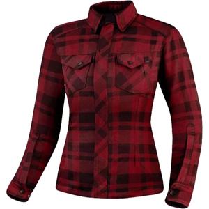 Dames motorshirt Shima Renegade 2 rood