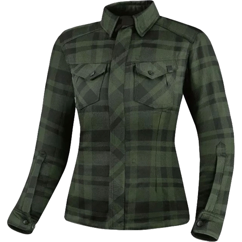 Dames motorshirt Shima Renegade 2 groen