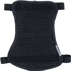 Ventilatiepad boven de passagiersstoel en Enduro Oxford Cool Seat Pillion And Enduro zwart