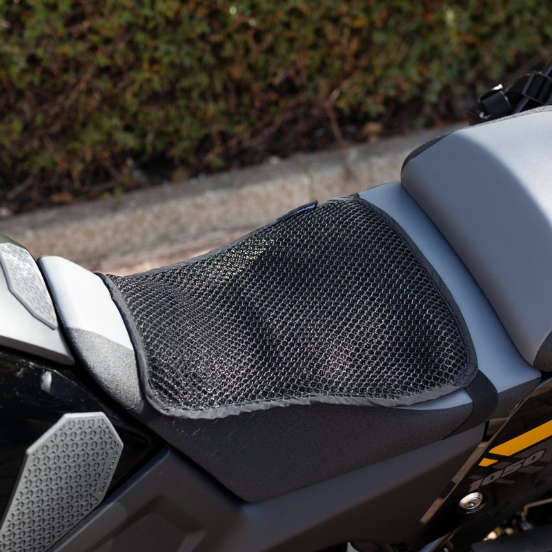 Oxford Cool Seat Adventure en Touring zadelventilatiekussen zwart