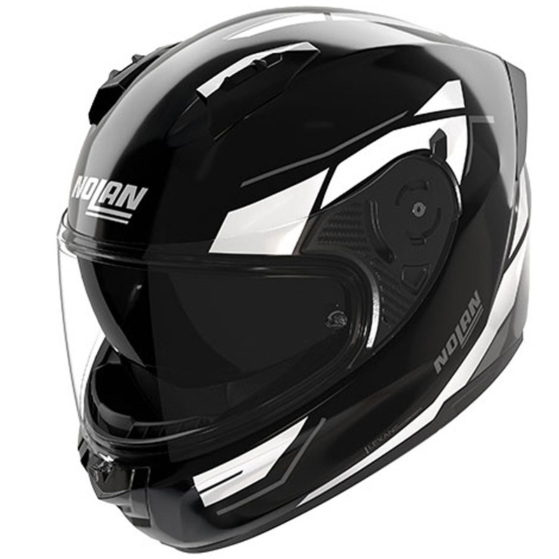 Integraal motorhelm Nolan N60-6 Sincrono 353 zwart-wit