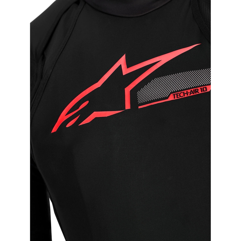 Alpinestars TECH-AIR®10 V2 airbagsysteem zwart-rood-grijs