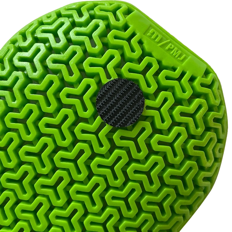 Motorfiets kniebeschermers PMJ B-SOFT Unisex groen uitverkoop