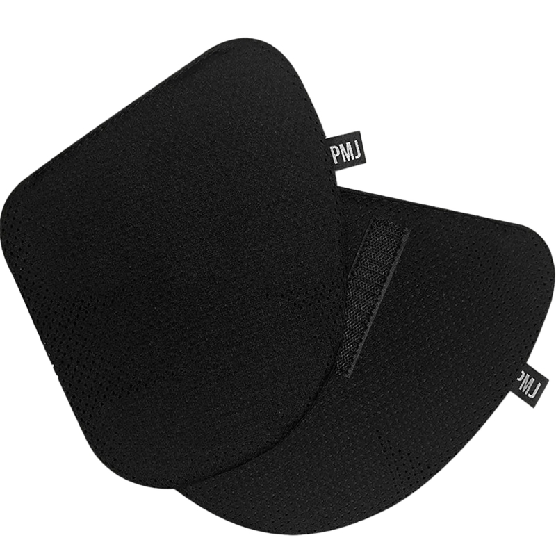 Motorfiets heupbeschermers PMJ Zero Shock Rubber Protection zwart uitverkoop