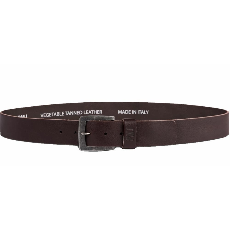 Leren motorriem PMJ Leren Riem bruin uitverkoop