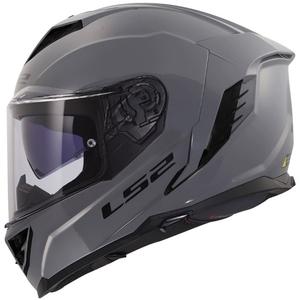 Integraal motorhelm LS2 FF818 Storm III Effen glanzend grijs