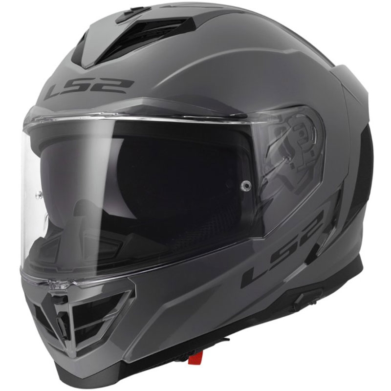 Integraal motorhelm LS2 FF818 Storm III Effen glanzend grijs