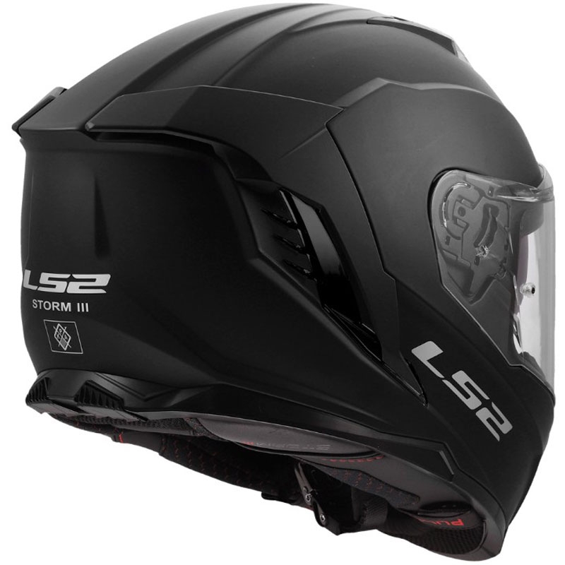 Integraal motorhelm LS2 FF818 Storm III Solid matzwart